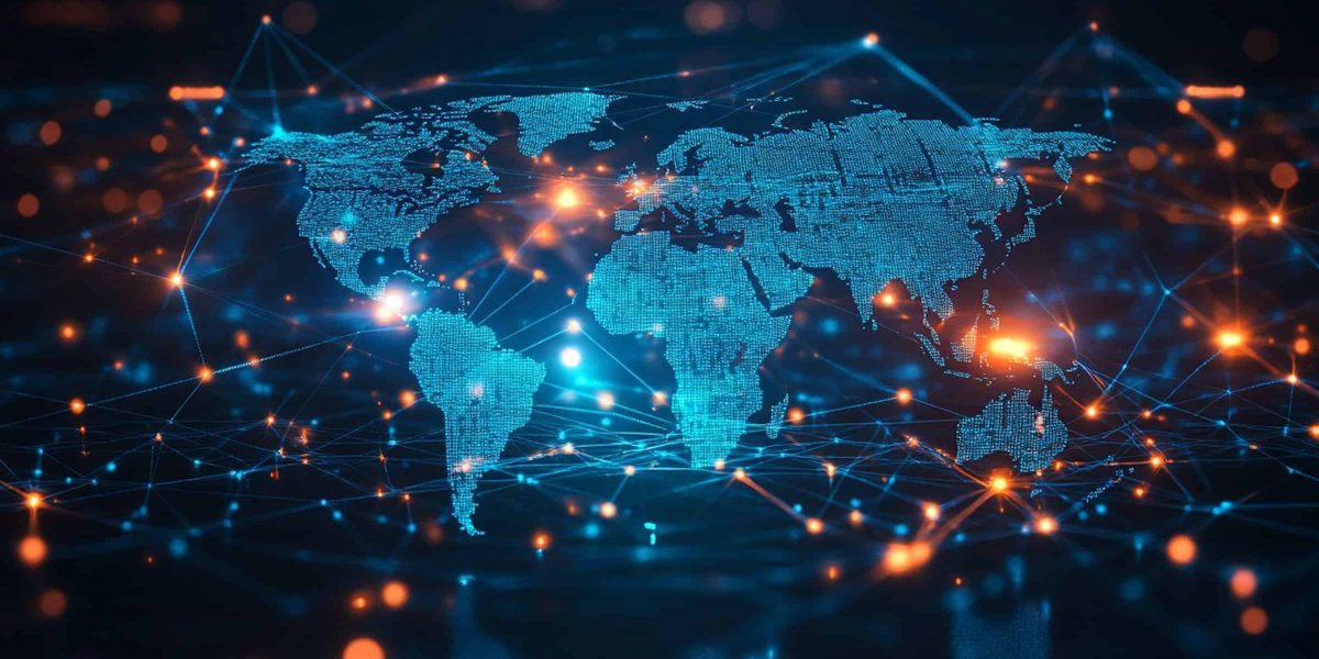 Digital Global Network Map (1)